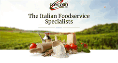 Desktop Screenshot of concordfoodsinc.com